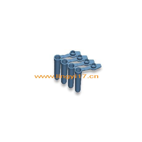 荷蘭BIOplastics B84001 EU 0.1 ml 薄壁連蓋四聯管（Rotor-Gene專用）