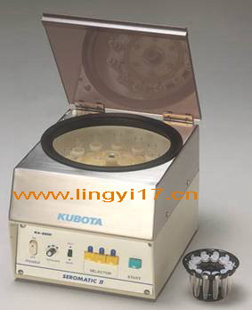 日本Kubota久保田KA-2200免疫血液學用離心機，操作極其簡單，一鍵完成分離和清洗工作