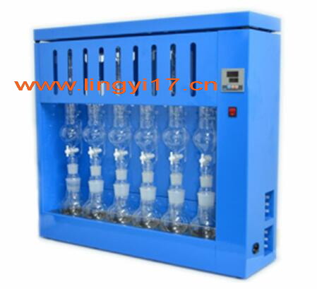 LSXT-06索氏提取器(脂肪測定儀)，處理6個樣品