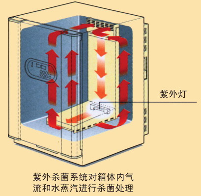 日本松下(原三洋)二氧化碳培養(yǎng)箱(多氣體) MCO-5M,容積:49L