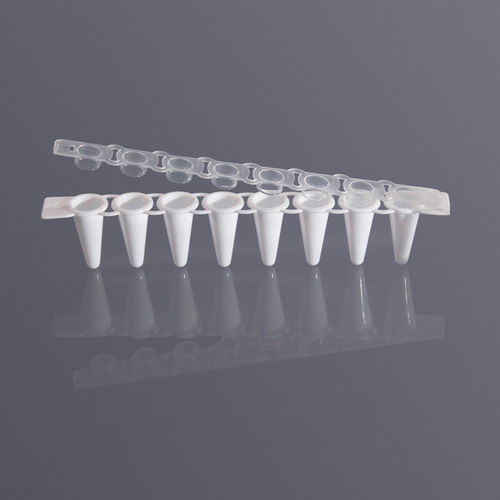  Axygen愛思進0.1 mL白色八連管和熒光蓋PCR-0108-LP-RT-W