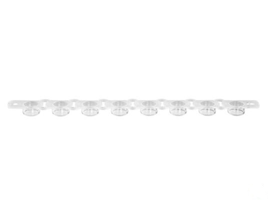 愛思進八連管蓋PCR-2CP-RT-C，熒光定量八聯排管蓋