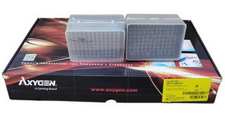 Axygen愛思進10ul帶濾芯盒裝滅菌長吸頭TF-400-R-S，進口吸頭