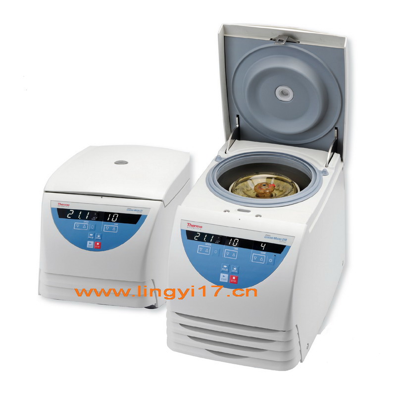 Thermo熱電Micro 21R微量高速冷凍離心機,最高轉速:14800轉/分鐘 轉子:24*1.5ml/2.0ml